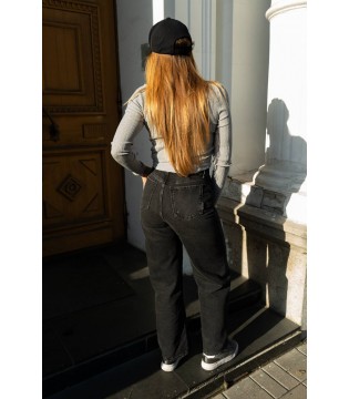 Джинсы женские "relaxed" черные XW000100 Armani Exchange 4 - Respected-Person