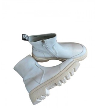 Ботинки женские белые 2502143 Voile Blanche 2 - Respected-Person