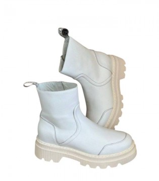 Ботинки женские белые 2502143 Voile Blanche 3 - Respected-Person