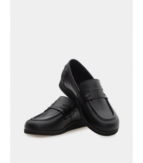 Туфли женские кожаные черные  T-22-КЛОГ Olli Shoes  - Respected-Person