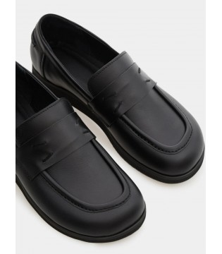 Туфли женские кожаные черные  T-22-КЛОГ Olli Shoes  2 - Respected-Person