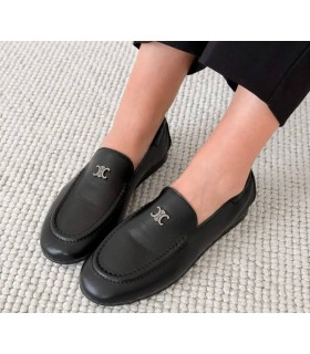 Туфли женские кожаные черные T-23-0023a Olli Shoes  1 - Respected-Person