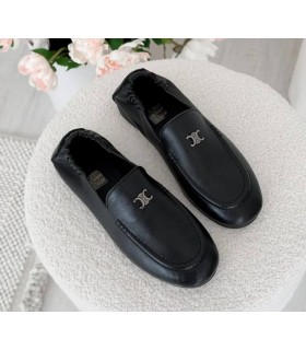 Туфли женские кожаные черные T-23-0023a Olli Shoes  - Respected-Person