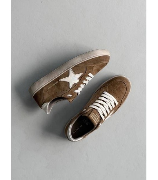 Кеды женские замшевые бежевые K-10a Olli Shoes - Respected-Person