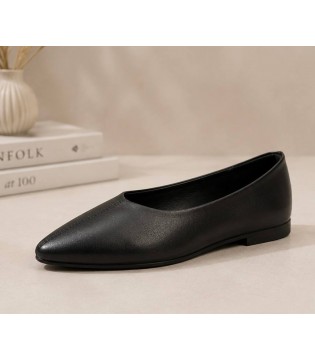 Туфли женские черные T-1-05106 Olli Shoes