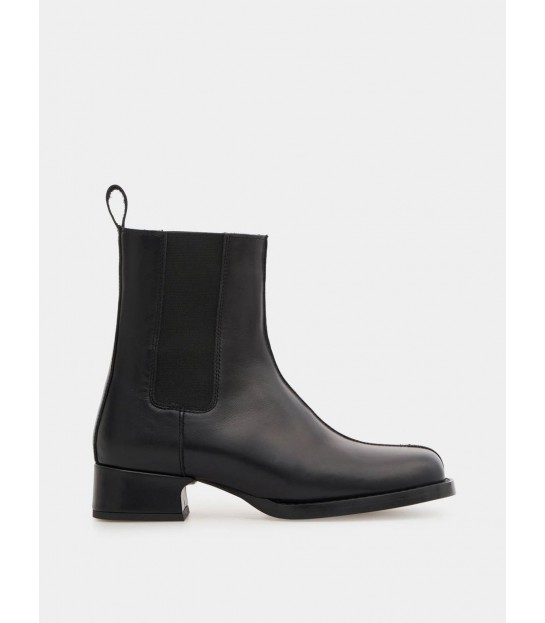 Ботинки женские кожаные черные Б-1-ОСЛО Olli Shoes - Respected-Person