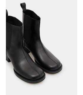 Ботинки женские кожаные черные Б-1-ОСЛО Olli Shoes 1 - Respected-Person