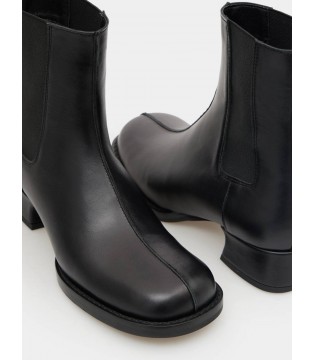 Ботинки женские кожаные черные Б-1-ОСЛО Olli Shoes 2 - Respected-Person