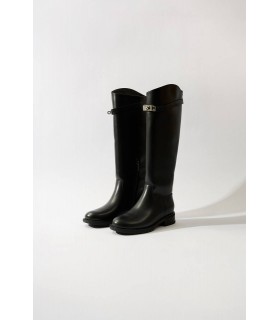 Сапоги женские кожаные черные 8060MZ-18D511 Veritas  - Respected-Person
