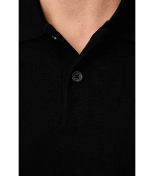 Поло мужское трикотажное черное XM003569 Armani Exchange 3 - Respected-Person