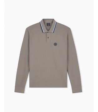 Поло мужское тауп  XM003427 Armani Exchange 