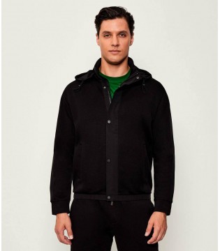 Спортивный мужской костюм черный XM001011 Armani Exchange  1 - Respected-Person