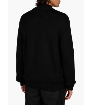 Светр чоловічий з вовною чорний XM003869 Armani Exchange 2 - Respected-Person