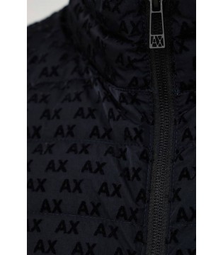 Жилетка чоловіча на пуху чорна XM003511 Armani Exchange 4 - Respected-Person