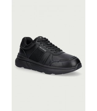 Кроссовки мужские кожаные черные XM002634 Armani Exchange 