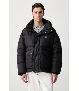 Мужской пуховик черный  XM003316 Armani Exchange  - Respected-Person