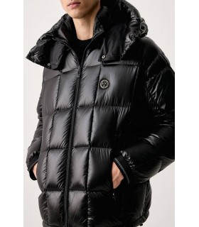 Мужской пуховик черный XM003344 Armani Exchange  1 - Respected-Person