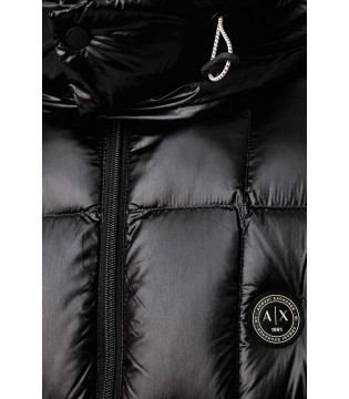 Чоловічий чорний пуховик XM003344 Armani Exchange 5 - Respected-Person