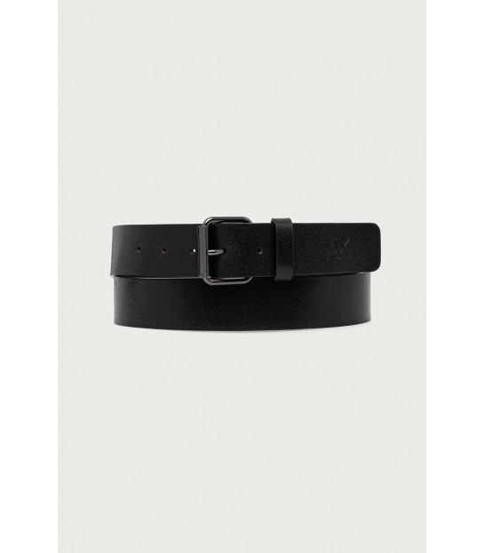 Чоловічий ремінь чорний шкіряний XM003050 Armani Exchange - Respected-Person
