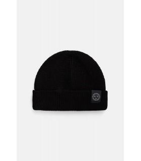 Шапка мужская из шерсти черная XM003589 Armani Exchange - Respected-Person