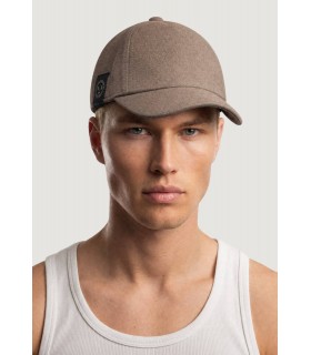 Мужская кепка с шерсти коричневая XM003202 Armani Exchange  1 - Respected-Person