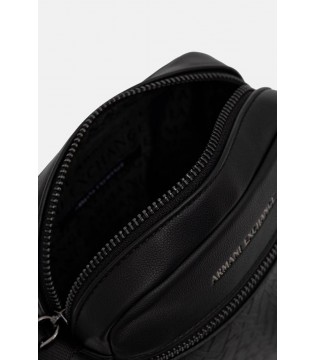 Сумка мужская в лого черная XM003577 Armani Exchange 4 - Respected-Person