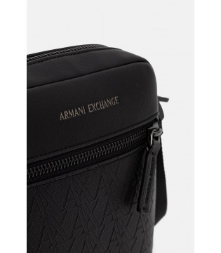 Сумка мужская в лого черная XM003577 Armani Exchange 3 - Respected-Person