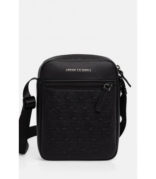 Сумка мужская в лого черная XM003577 Armani Exchange