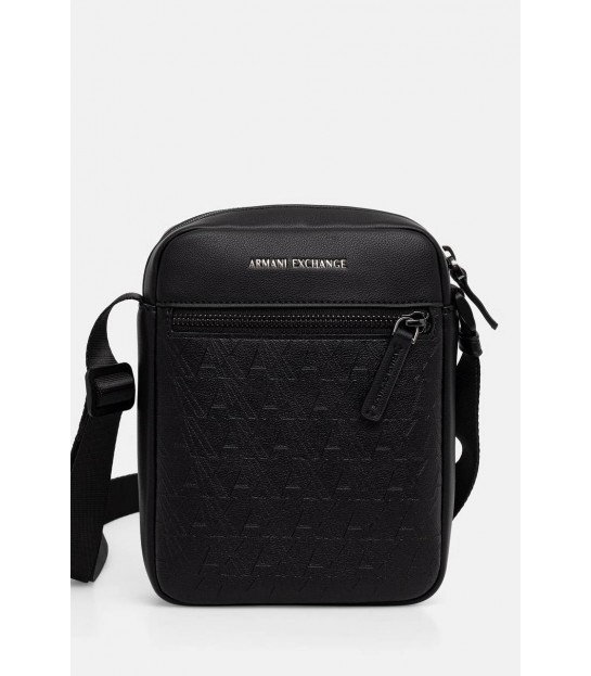 Сумка мужская в лого черная XM003577 Armani Exchange - Respected-Person