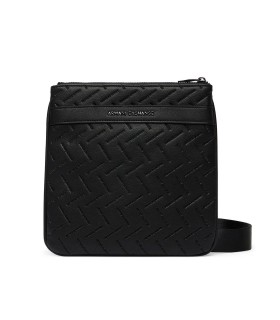 Сумка мужская в тисненое лого черная XM002597 Armani Exchange - Respected-Person