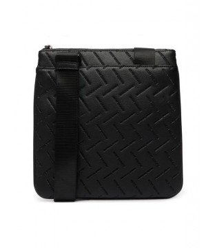 Сумка мужская в тисненое лого черная XM002597 Armani Exchange 1 - Respected-Person