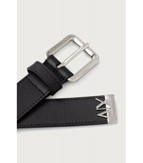 Ремень женский кожаный черный XW003075 Armani Exchange  1 - Respected-Person