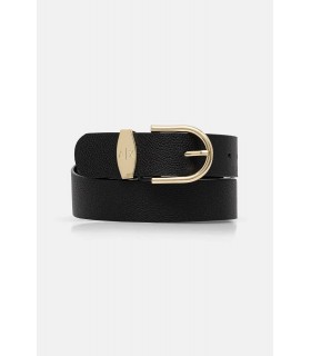 Ремень женский кожаный черный XW002619 Armani Exchange  - Respected-Person