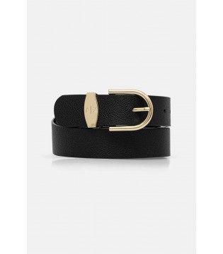 Ремень женский кожаный черный XW002619 Armani Exchange 