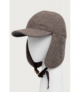 Кепка женская с шерсти коричневая XW003044 Armani Exchange - Respected-Person