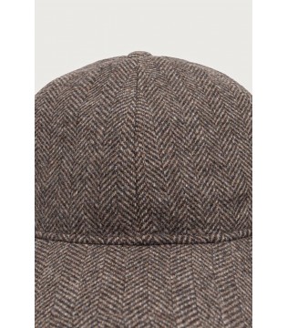 Кепка женская с шерсти коричневая XW003044 Armani Exchange 3 - Respected-Person