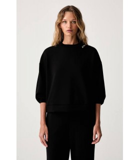 Костюм женский вискозный черный XW002853 Armani Exchange  1 - Respected-Person