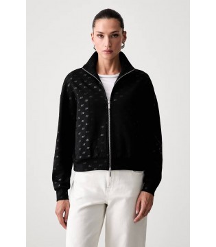 Костюм женский в лого черный XW002748 Armani Exchange  1 - Respected-Person