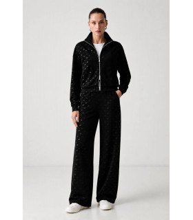 Костюм женский в лого черный XW002748 Armani Exchange  - Respected-Person