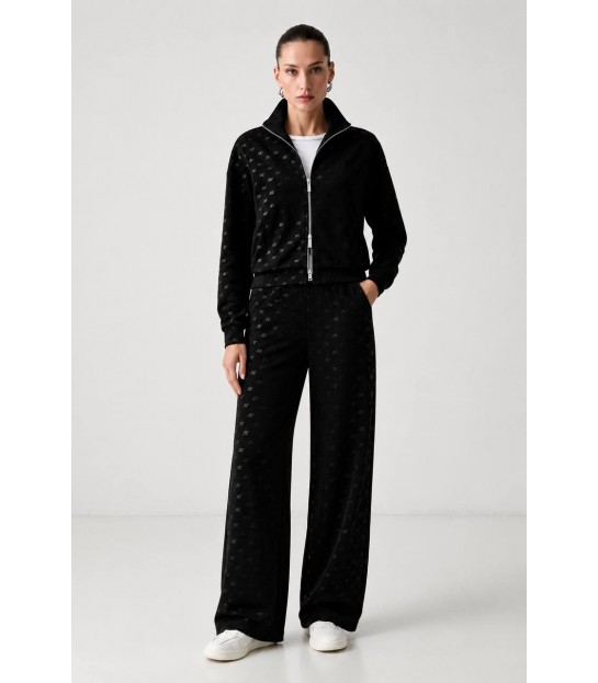 Костюм женский в лого черный XW002748 Armani Exchange  - Respected-Person