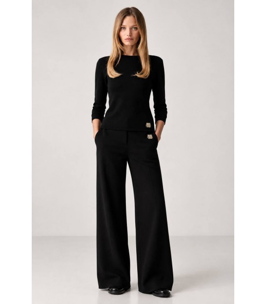 Костюм трикотажний жіночий чорний XW002881 Armani Exchange - Respected-Person