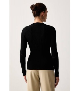 Свитер женский вискозный черный  XW002627 Armani Exchange  1 - Respected-Person