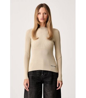 Свитер женский вискозный бежевый XW002627a Armani Exchange  - Respected-Person