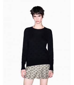Свитер женский трикотажный черный XW002875a Armani Exchange  1 - Respected-Person