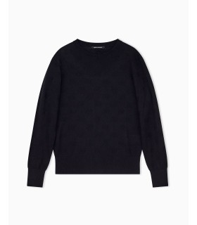 Свитер женский трикотажный черный XW002875a Armani Exchange  - Respected-Person