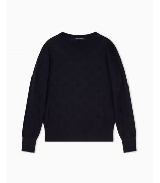 Свитер женский трикотажный черный XW002875a Armani Exchange 
