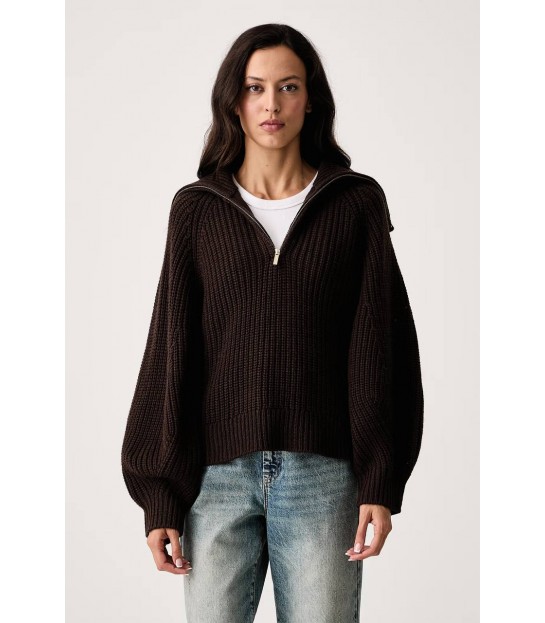 Свитер женский шоколад XW002889 Armani Exchange  - Respected-Person