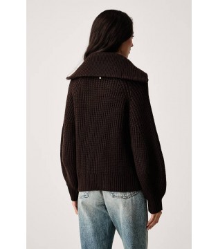Свитер женский шоколад XW002889 Armani Exchange  2 - Respected-Person