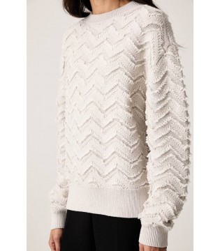 Свитер женский вискозный светло-серый XW002888 Armani Exchange  1 - Respected-Person