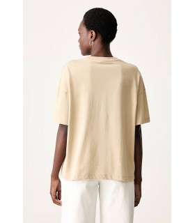 Футболка женская бежевая XW002766 Armani Exchange  1 - Respected-Person